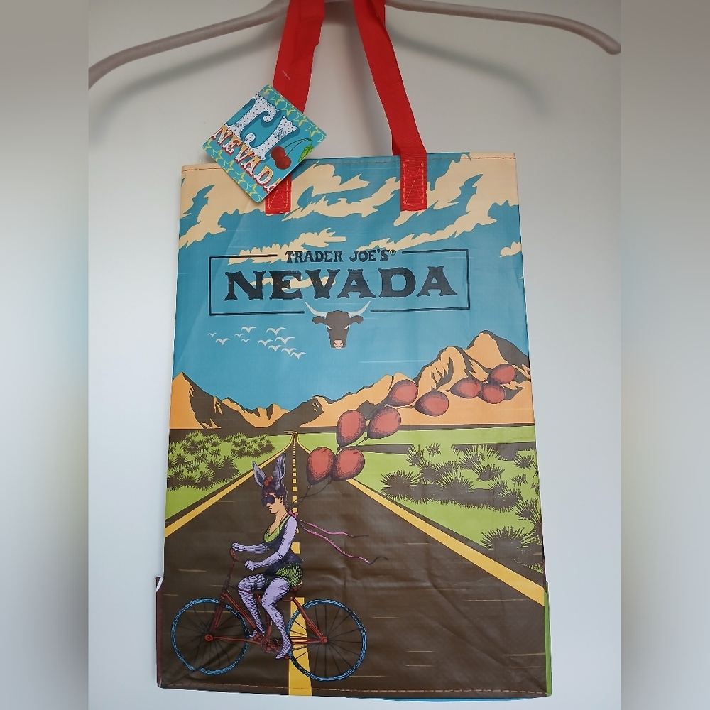 NWT Trader Joe’s NEVADA Reusable Grocery Bag Shopping Tote